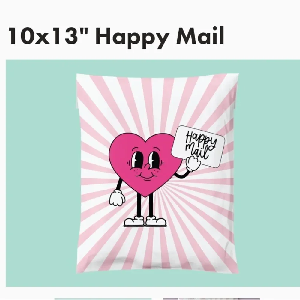 Poly mailers Insert cards stickers 40 poly mailers 5 insert cards 40 stickers